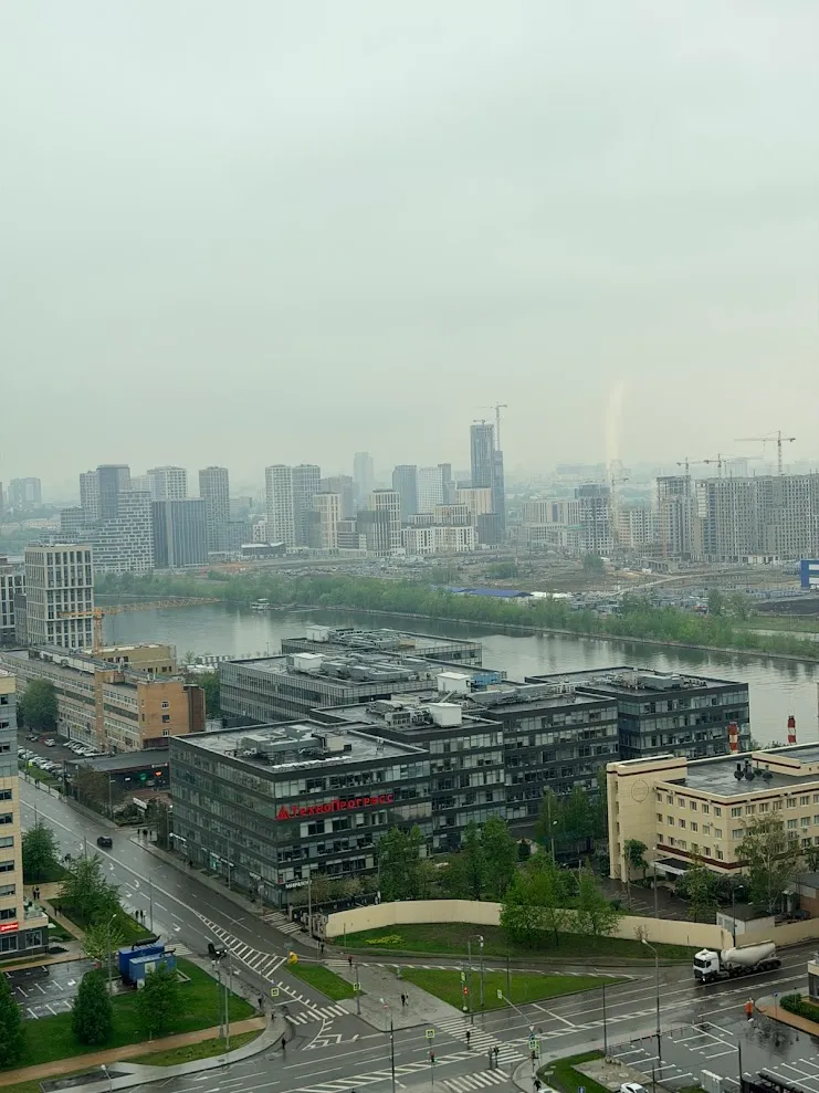 酒店视角的莫斯科城景