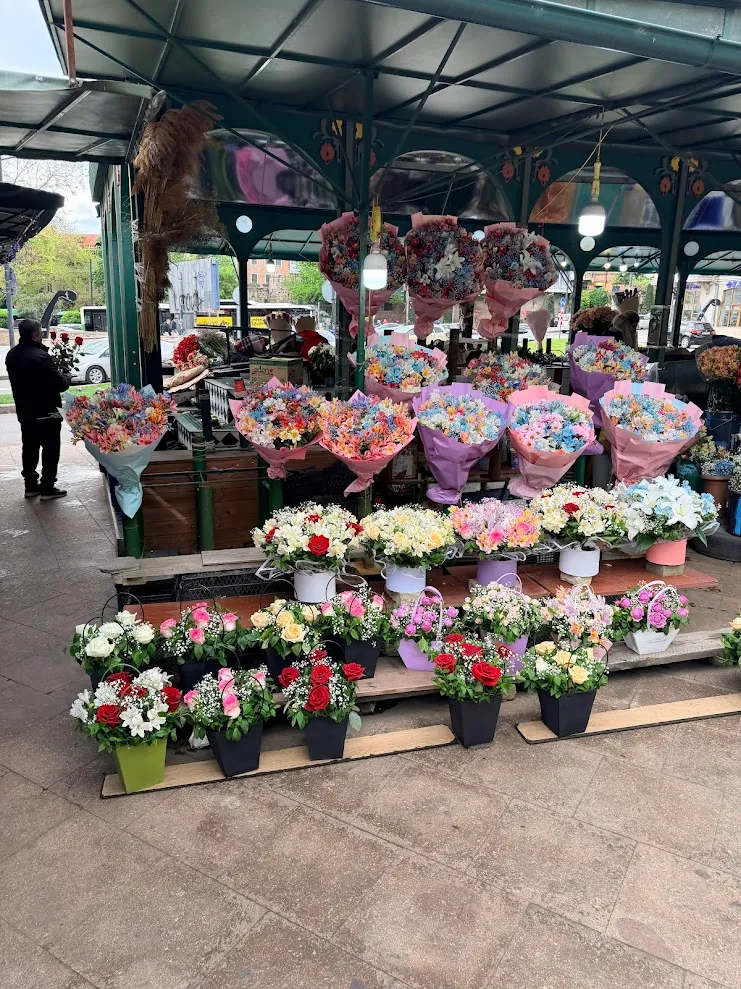 鲜花摊